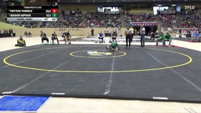 113 lbs Cons. Semi - Mason Gipson, South Oldham vs Peyton Vowels, Meade County