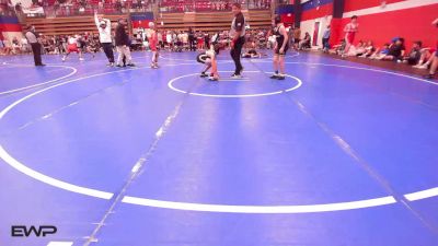 86 lbs Semifinal - Elijah Ward, Tulsa Union vs Keaton Smith, Sand Springs JH (SS)