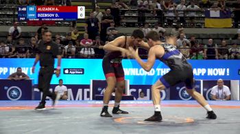 92 kg Final 1-2 - Amirali Alizadeh, Iran vs David Dzebisov, Uww