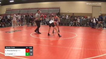 Quarterfinal - Cayden Brandenburg, Badgerway Red (WI) vs Chase Frameli, Silent Victory (PA)