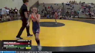 60 lbs Round 2 - Grace Nedelsky, Contenders Wrestling Academy vs Haley Guard, Princeton Wrestling Club