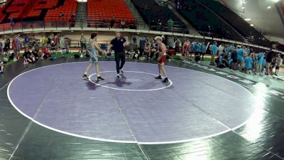 132 lbs Gunner Knudsen, Utah 1 HS Boys vs Eric Bice, Nevada 1 HS Boys