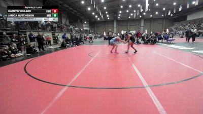 170 lbs Champ. Round 1 - Kaitlyn Willard, Oak Park vs Jarica Hutcheson, Garden City