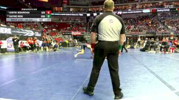 3A-144 lbs Champ. Round 2 - Justis Jesuroga, Southeast Polk vs Dayne Rew, Urbandale