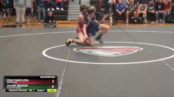 106 lbs Quarterfinal - Oliver Benson, Pleasant Grove vs Cole Faircloth, Arbor View