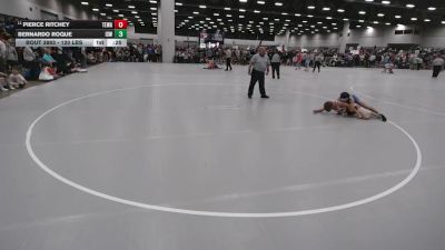 120 lbs Cons. Sub-rd Of 16 - Pierce Ritchey, Tom Eagle Wrestling Academy vs Bernardo Roque, Izzy Style Wrestling