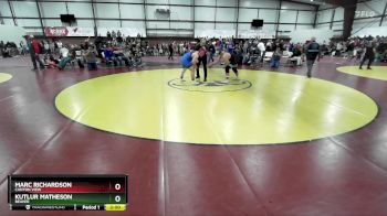 215 lbs Quarterfinal - Marc Richardson, Canyon View vs Kutlur Matheson, Beaver
