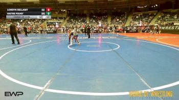 95 lbs Consi Of 8 #2 - Londyn Bellamy, Fox Valley Wrestling Club vs Hattie Foust, Shelton Wrestling Academy