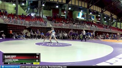 106 lbs Placement Matches (16 Team) - Blake Eddy, Grand Island vs Cayden Engel, Lincoln East