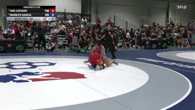 65 lbs Cons. Round 5 - Ana Luciano, Team Tornado Wrestling Club vs Marilyn Garcia, Beat The Streets Los Angeles/ Titan Mercury Wrestling Club (TMWC)