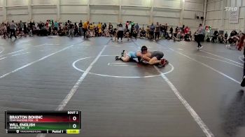 132 lbs Round 1 (6 Team) - Braxton Bohinc, Team Diamond Fish vs Will English, Rambler WC