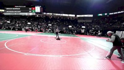 70 lbs Cons. Semi - Brock Bowman, TLWA vs Jackson Weyant, CRT2