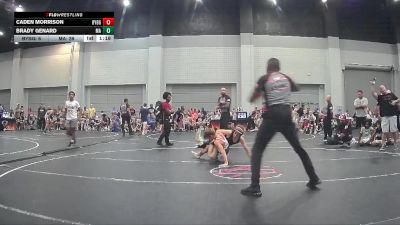 96 lbs Round 7 (8 Team) - Brady Genard, Mat Assassins vs Caden Morrison, Backyard Brawlers Gold
