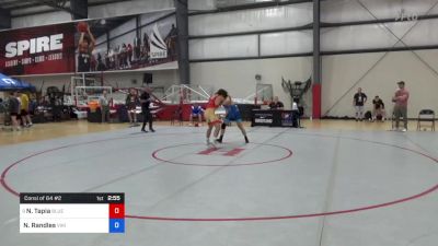 70 kg Consi Of 64 #2 - Noah Manuel Tapia, Blue & Gold Wrestling Club vs Nolan Randles, Viking Wrestling Club (IA)