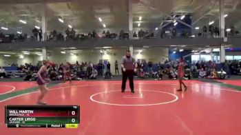 70 lbs Round 2 (4 Team) - Will Martin, Brecksville vs Carter Lirgg, Jackson