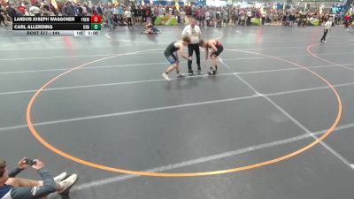 144 lbs Cons. Round 2 - Carl Allerding, Unattached vs Landon Joseph Waggoner, Unattached