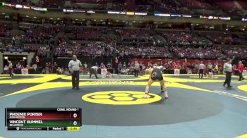 D2-165 lbs Cons. Round 1 - Vincent Hummel, Bellbrook vs Phoenix Porter, Marlington