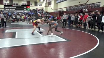 144 lbs Round 1 - Zach Richards, PCM, Monroe vs Trent Keller, Waterloo East