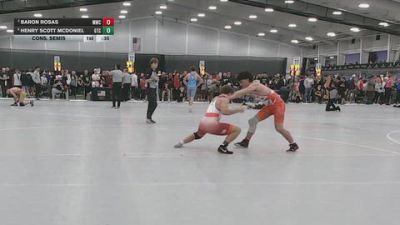 157 lbs Cons. Semis - Henry Scott McDoniel, G1 Training Center vs Baron Rosas, Maize Wrestling Club