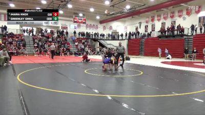 115 lbs Quarterfinal - Greenley Grell, Central DeWitt vs Jharia Knox, Clinton