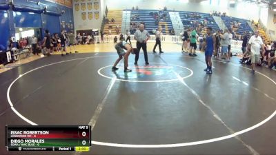 113 lbs Round 5 (8 Team) - Issac Robertson, Longwood WC vs Diego Morales, SOWA / HWC BLUE