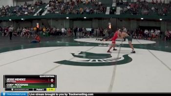 133 lbs Quarterfinal - Jesse Mendez, Ohio State vs Cody Moosman, Cleveland State