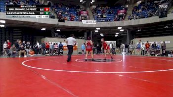 140 lbs Champ. Round 2 - Marlen Morelos Perez, Blue Island (Eisenhower) vs Julie Concepcion-Pala, Unattached