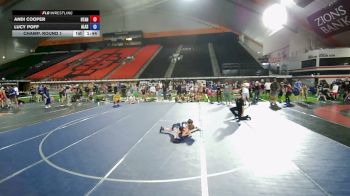 60 lbs Champ. Round 1 - Andi Cooper, Utah vs Lucy Poff, Alaska