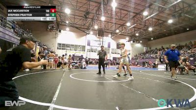 100-105 lbs Quarterfinal - Jax McCuistion, Tiger Trained Wrestling vs Stephen Praytor, Salina Wrestling Club