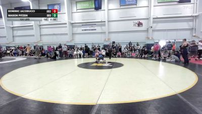 120 lbs Round Robin 2 - Dominic Jacobucci, Ares - Ms vs Mason Pitzen, Ohio Gold - Black - MS