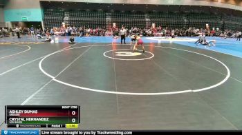 107 lbs Quarterfinal - Crystal Hernandez, Los Banos vs Ashley Dumas, Gregori