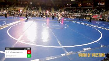 89 lbs Consi Of 32 #2 - William Shallenberger, Wasatch Wrestling Club vs Conley Evans, Sanderson Wrestling Academy