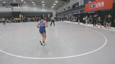 110 lbs Champ. Rd Of 16 - Farynn Rhees, Greater Heights Wrestling vs Liza Krueger, Jackrabbit Wrestling Academy