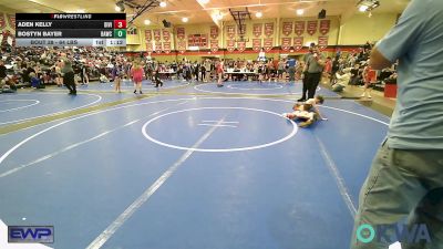 64 lbs Semifinal - Aden Kelly, Division Bell vs Bostyn Bayer, Broken Arrow Wrestling Club