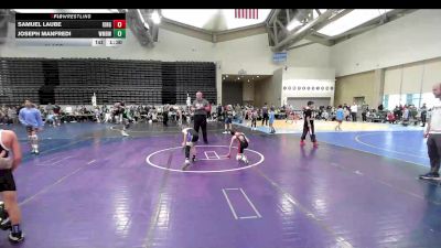 65 lbs Rr Rnd 5 - Samuel Laube, Kingsway K-6 vs Joseph Manfredi, Williamstown Mighty Braves ES