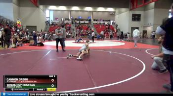 75 + 80 Round 5 - Cannon Gregg, Alexander City Youth Wrestling vs Walker Springfield, Mountain Brook