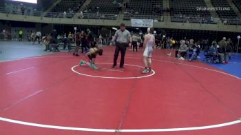 130 lbs Consi Of 8 #2 - Daniel McElwee, Harrington vs Adan Magnas, Silver Spring