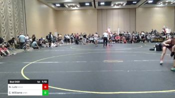 116 lbs Quarterfinal - Noelani Lutz, Gold Rush Wr Acd vs Cecilia Williams, Wwc