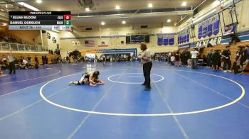 120 lbs Champ. Round 2 - Samuel Gorsuch, Mission San Jose vs Elijah Bloom, El Cerrito