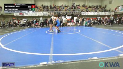 126 lbs Round Of 16 - Reiyen Stallings, Checotah Matcats vs Max Linthicum, Sallisaw Takedown Club