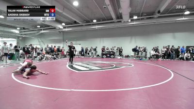 70 lbs Champ. Round 1 - Talan Hubbard, Spire Academy RTC vs Akosha Okenov, World Team Training Center