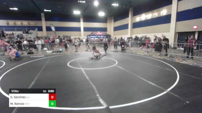 123 lbs Consi Of 16 #1 - Gunner Sanchez, All In Wr Ac vs Matthew Ramos, Exeter Wrestling