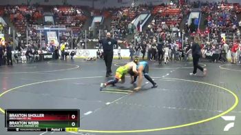 Quarterfinal - Braxton Webb, Kalamazoo Premier WC vs Braxton Sholler, Birch Run PFY WC