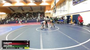 157 lbs Round 3 - Tyler Roth, Camp Verde vs Alex Acuna, San Pasqual Valley Hs