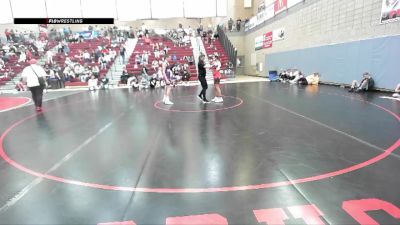 120 lbs Quarterfinal - Anthony Flores, Fighting Squirrels Wrestling Club vs Madden Hernandez, Sublime Wrestling Academy