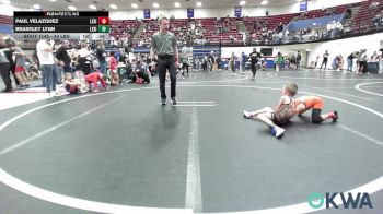 43 lbs Consolation - Paul Velazquez, Lexington Wrestling Club vs Brantley Lynn, Lexington Wrestling Club