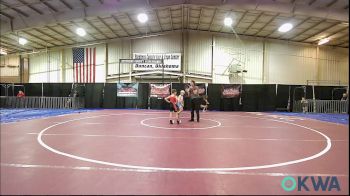 64 lbs Round Of 16 - Gunner Swain, Elgin Wrestling vs Cason Inger, Powerhouse Blue