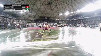 Boys 3A 190 lbs Cons. Semi - Elijah Fleck, Stanwood vs Tyson Moran, White River