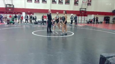 145 lbs Cons. Semi - Jocelyn Velasco, Eastern Oregon University vs Evelina Juzenaite, Unattached