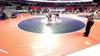 2A 190 lbs Cons. Round 1 - Jackson Deutch, Waterloo (H.S.) vs Prince Amakiri, Plano